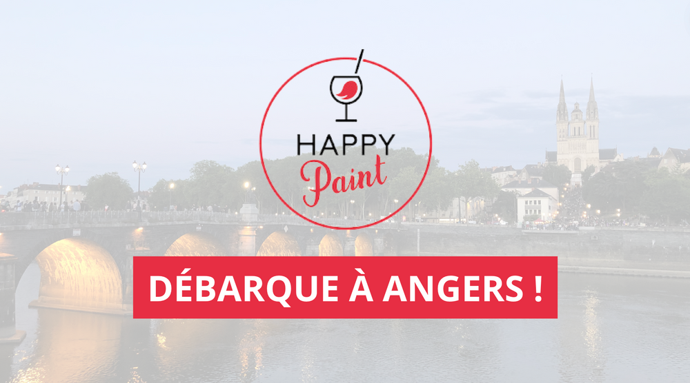 Happy Paint débarque à Angers ! 🎨🥳