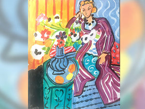 Femme au Manteau de Matisse
