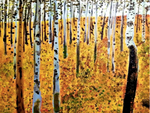 Cours de peinture débutant Happy Paint by Happy Labs avec la peinture La Forêt de Klimt, un apéro créatif avec un atelier peinture dans un bar accessible à tous, animé par un artiste dans une ambiance conviviale