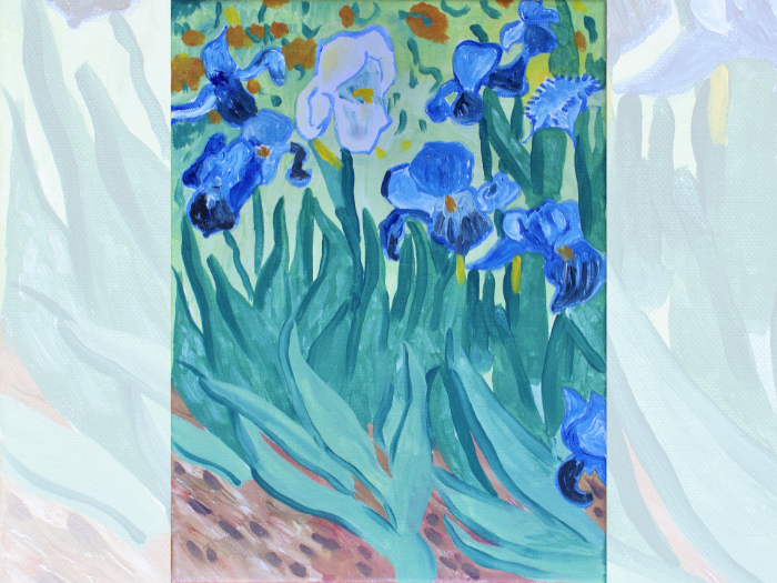Les Iris de Van Gogh