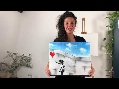 
            
                Charger et lire la vidéo dans la visionneuse de la Galerie, La Fillette au Ballon de Banksy
            
        